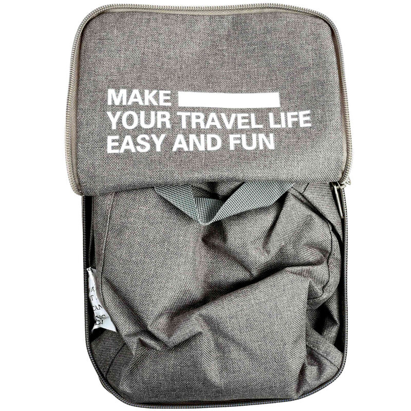Mochila de Viagem Dobrável 20L Cinza Berg