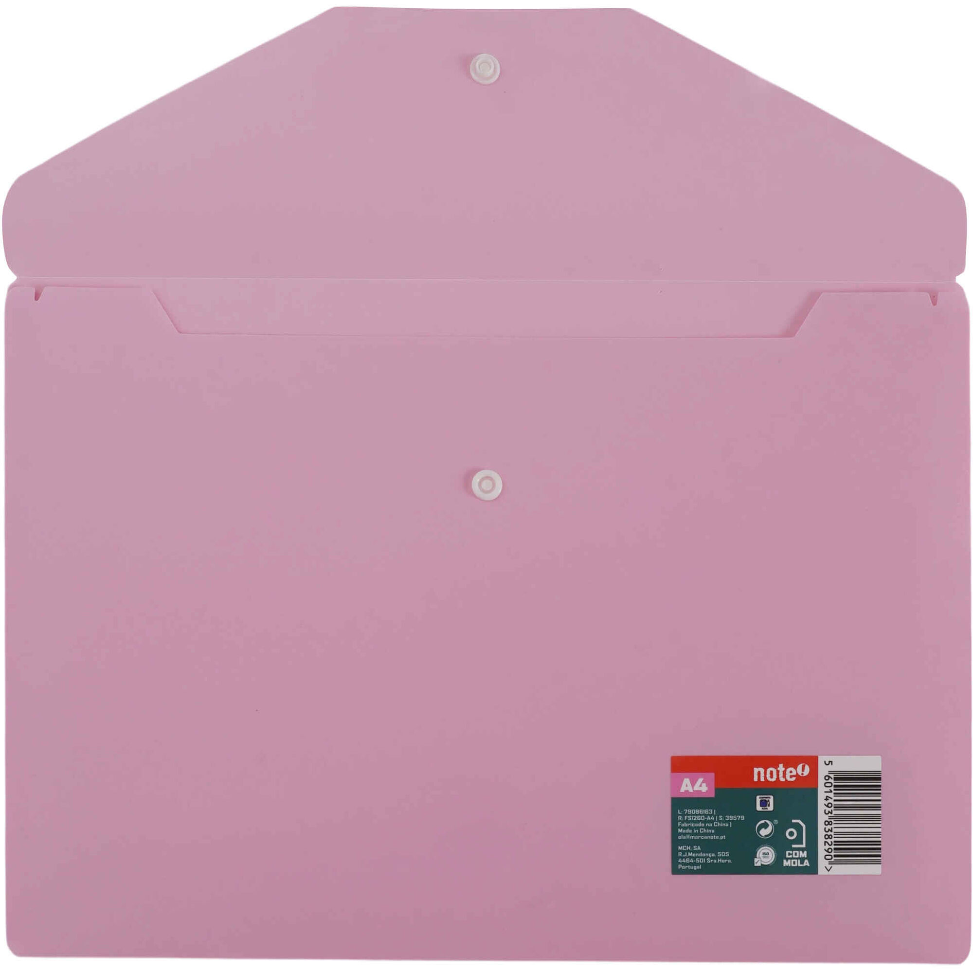 Classificador A4 com Mola (v&aacute;rias cores) Note!