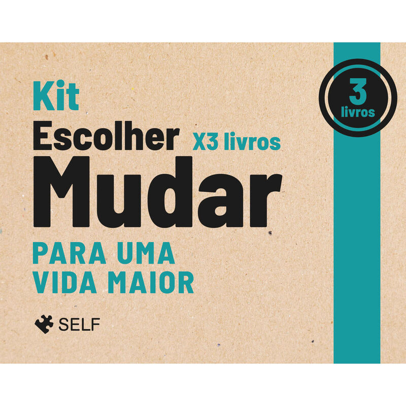 Kit Escolher Mudar para uma Vida Maior - 3 Livros
