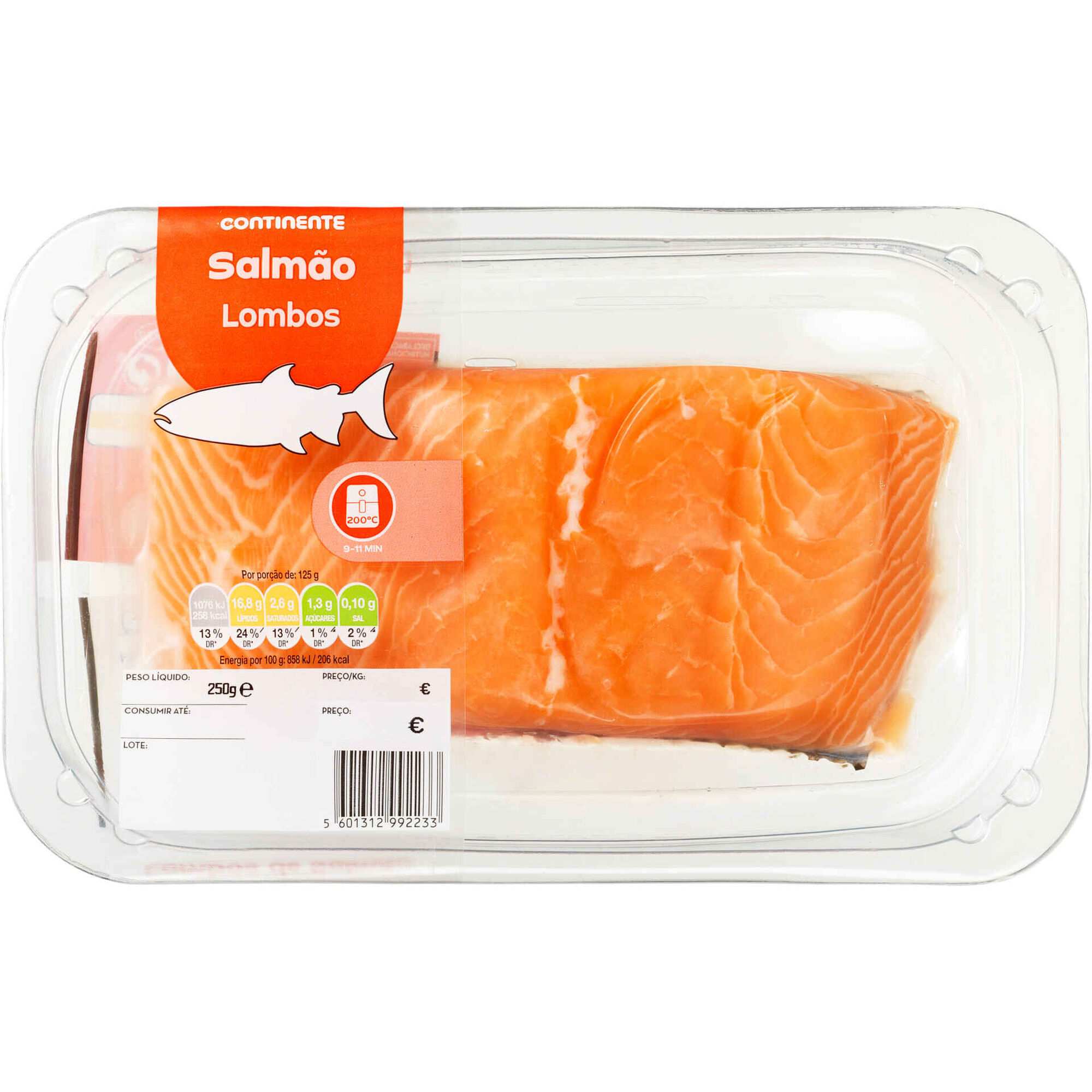 Lombo de Salm&atilde;o Fresco Continente