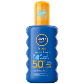 Protetor Solar Spray Protect & Play Crian&ccedil;as FPS 50+ Nivea Sun