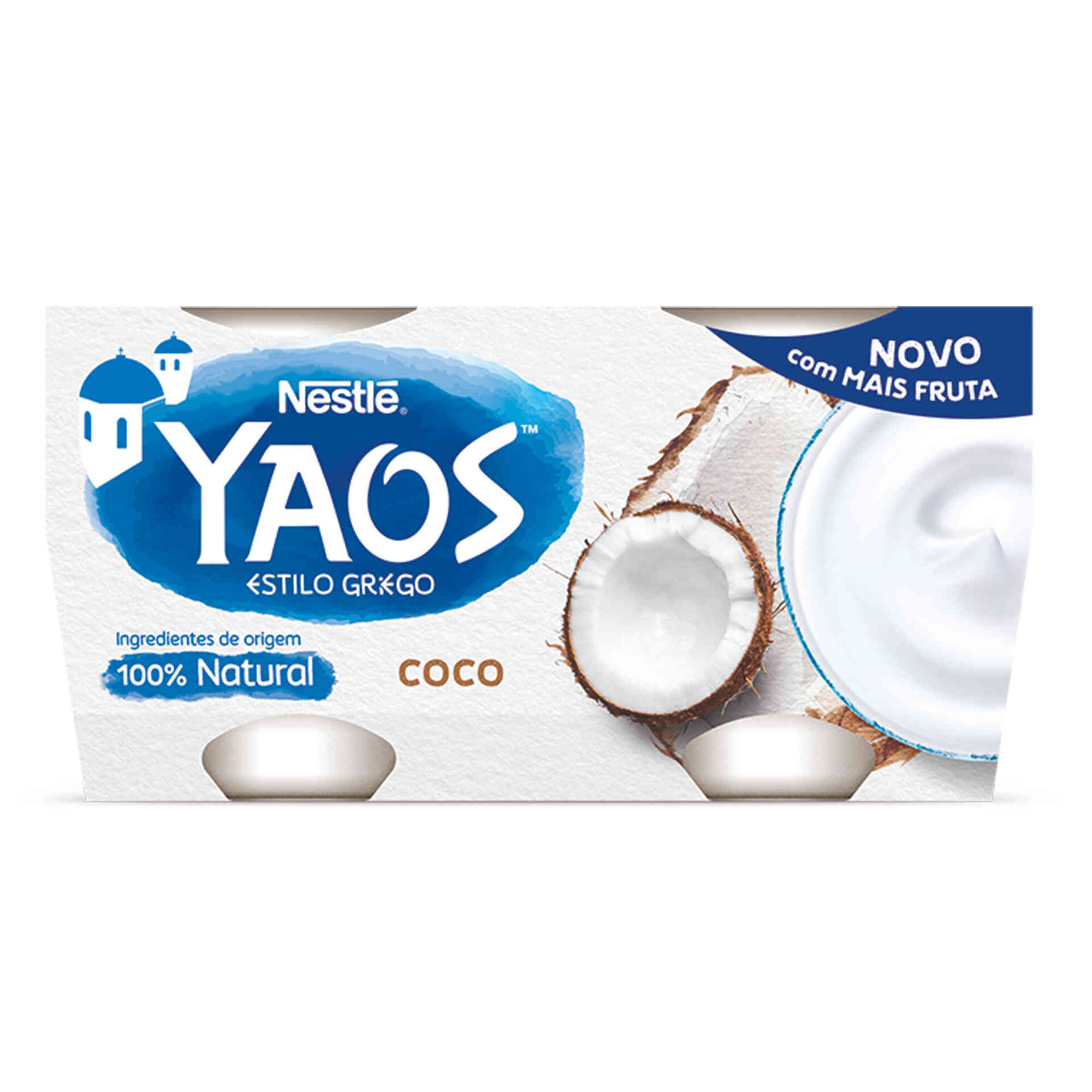 Iogurte Grego Yaos Coco Iogurte Grego Yaos Coco