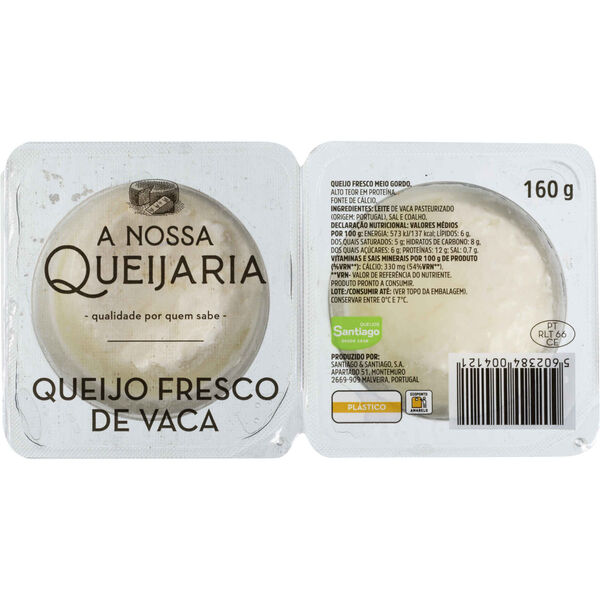 Queijo Fresco de Vaca A Nossa Queijaria
