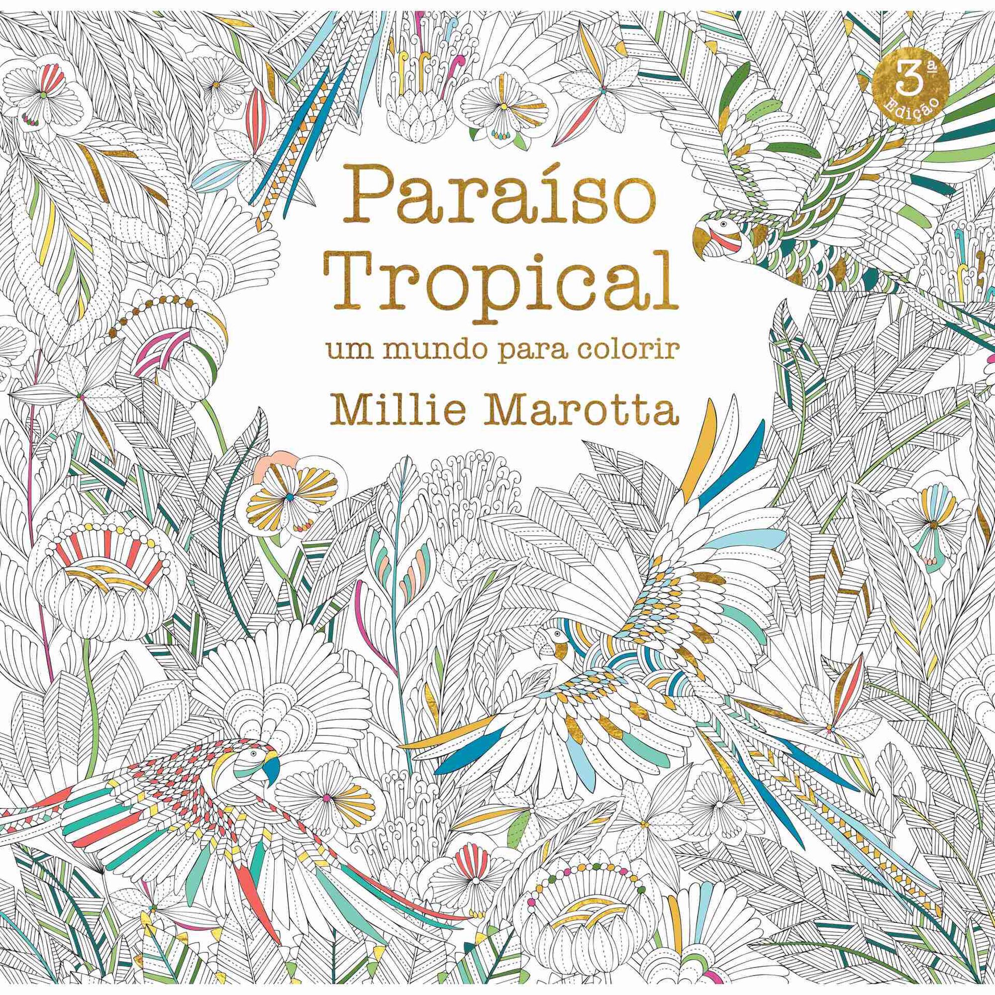 Para&iacute;so Tropical - Um Mundo para Colorir