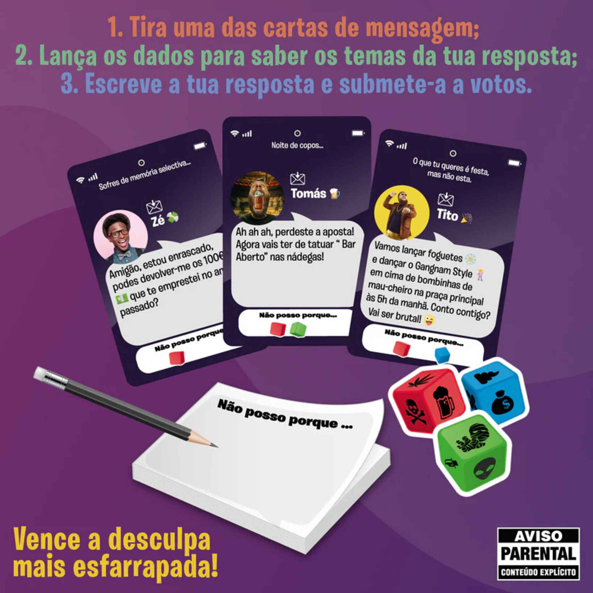 Creative Toys - Jogo Adult Shits