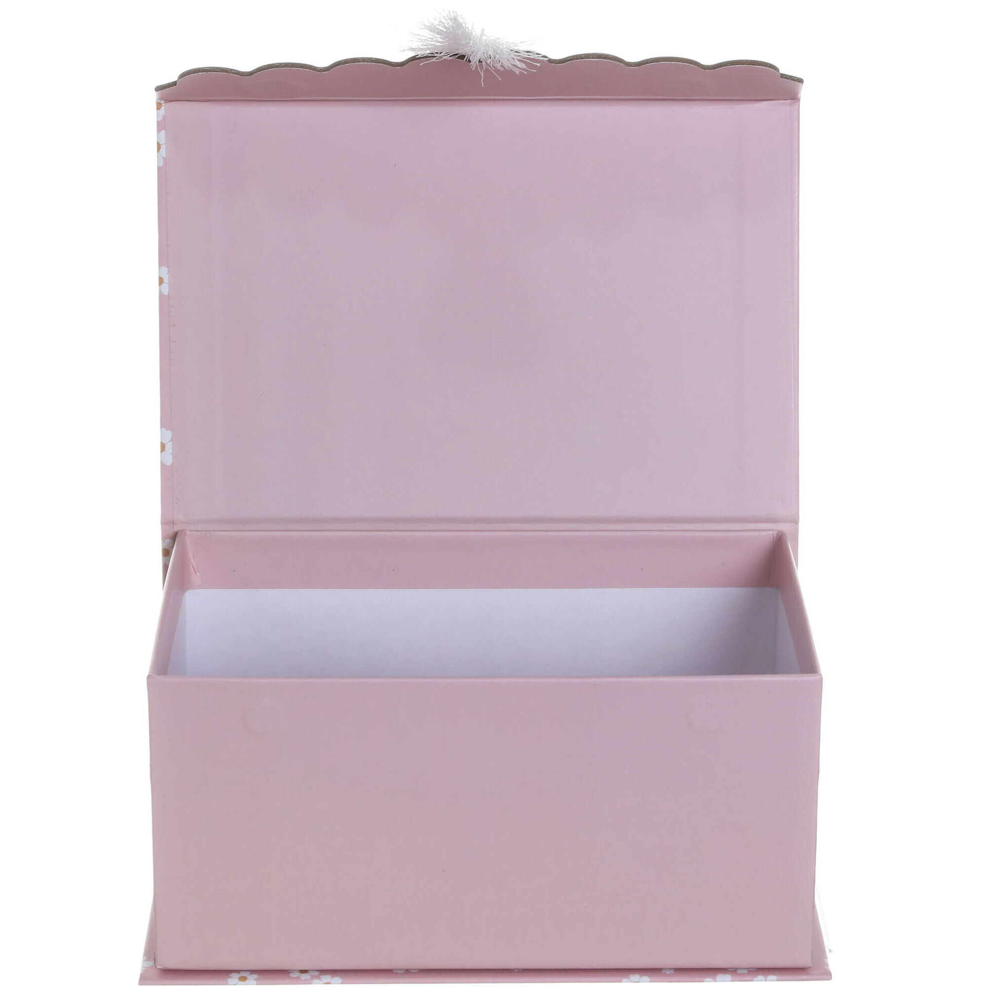 Caixa Cart&atilde;o Flores Rosa Kasa