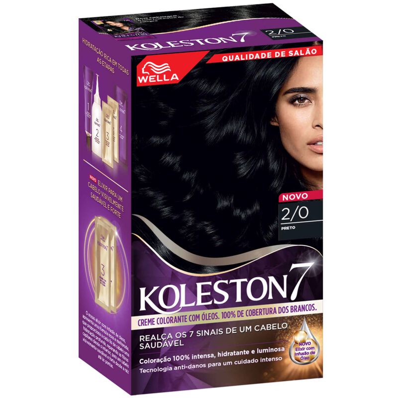 Coloração Permanente Preto 2.0 Koleston