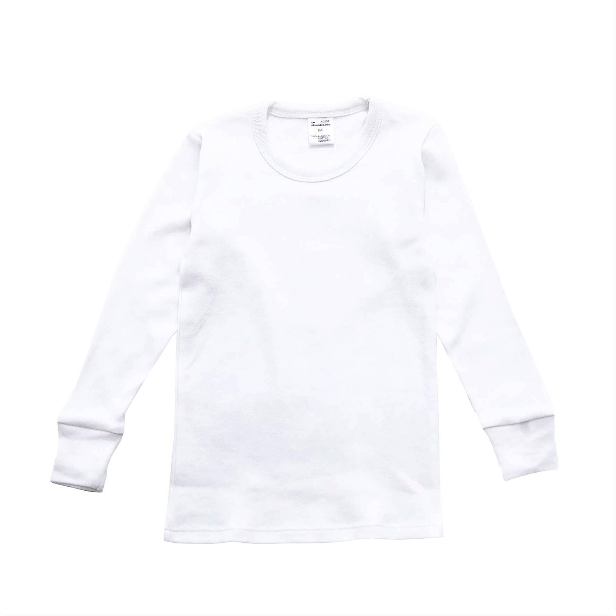 Camisola Interior Térmica Criança Branco