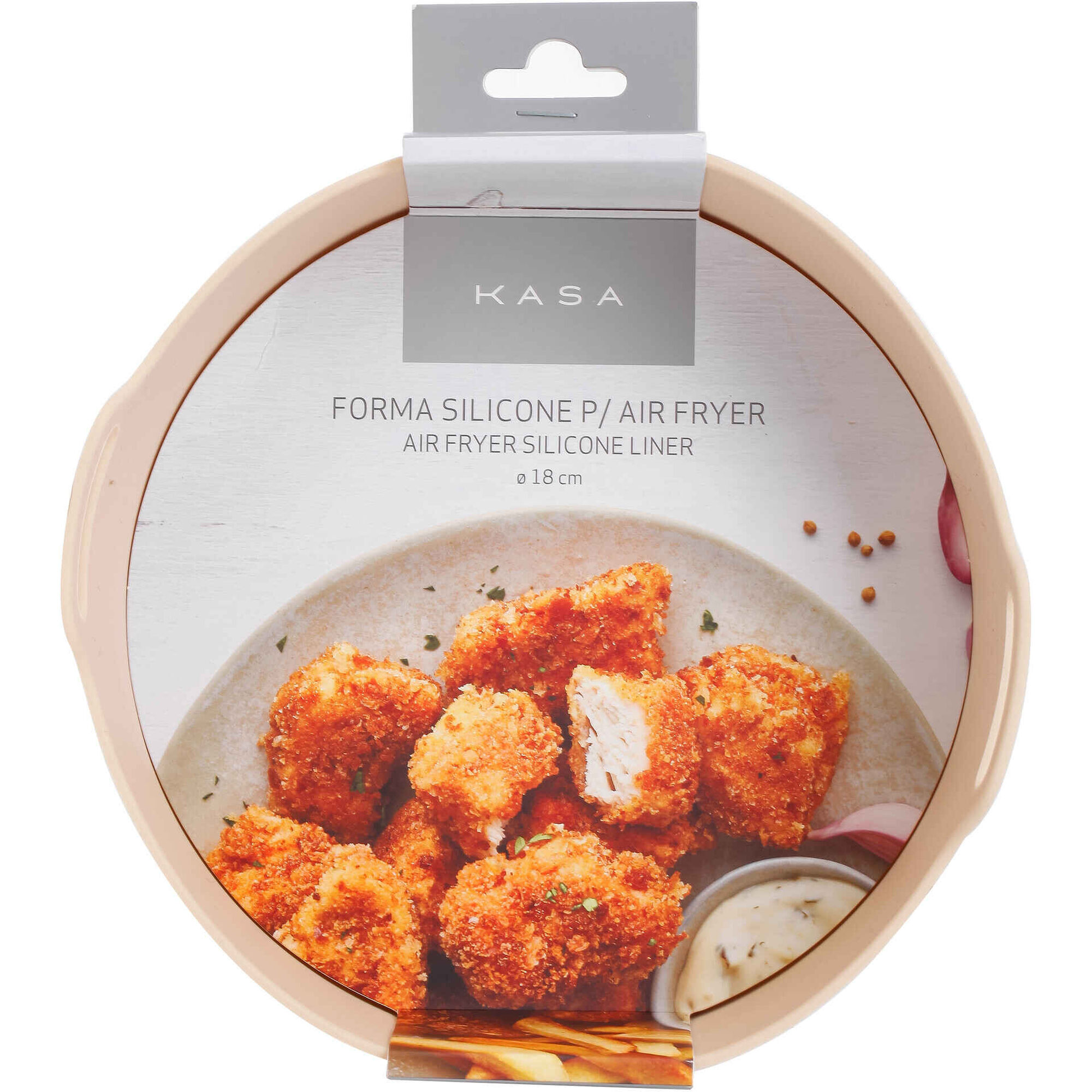 Forma Silicone 18cm para Air Fryer Kasa