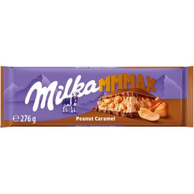 Tablete de Chocolate com Amendoim e Caramelo Milka