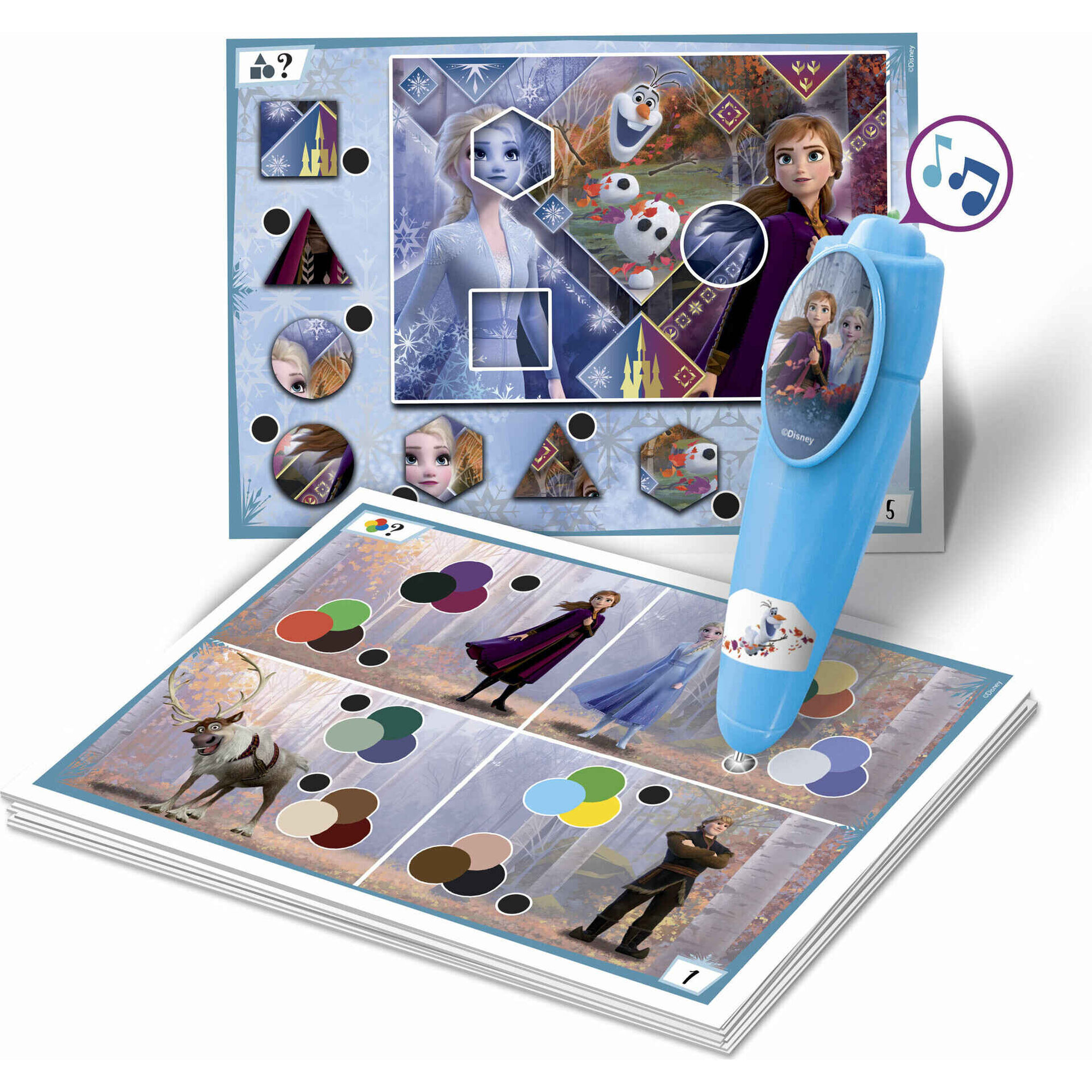 Clementoni - Jogo Quizzy Frozen