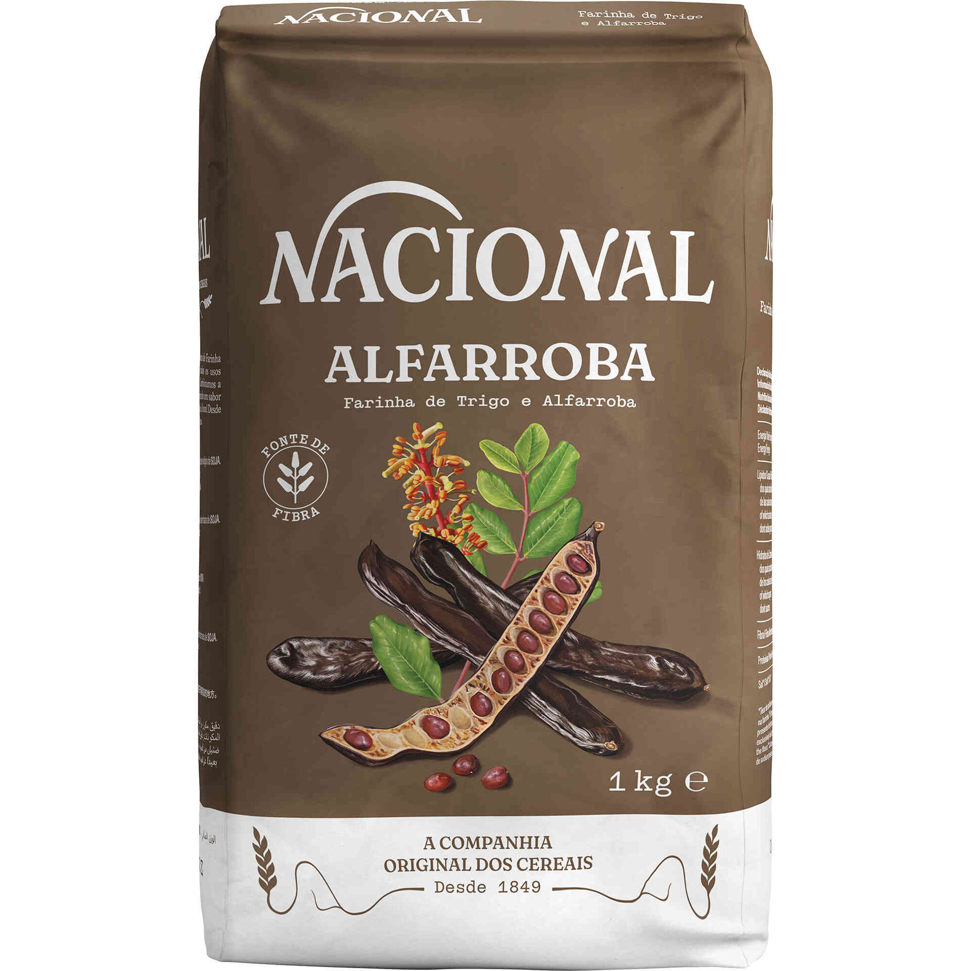 Farinha de Trigo e Alfarroba