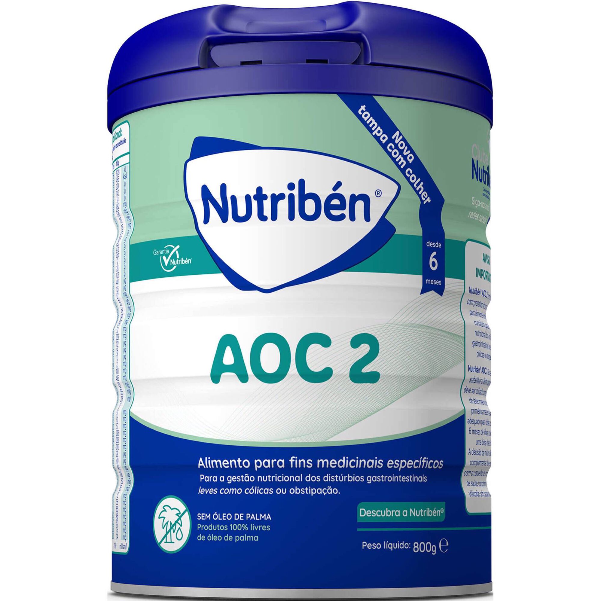 Leite em P&oacute; AOC 2 +6M Nutrib&eacute;n