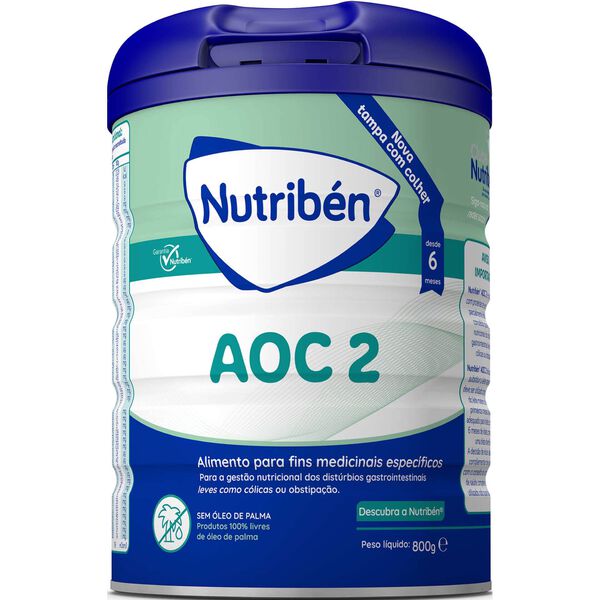 Leite em Pó AOC 2 +6M Nutribén