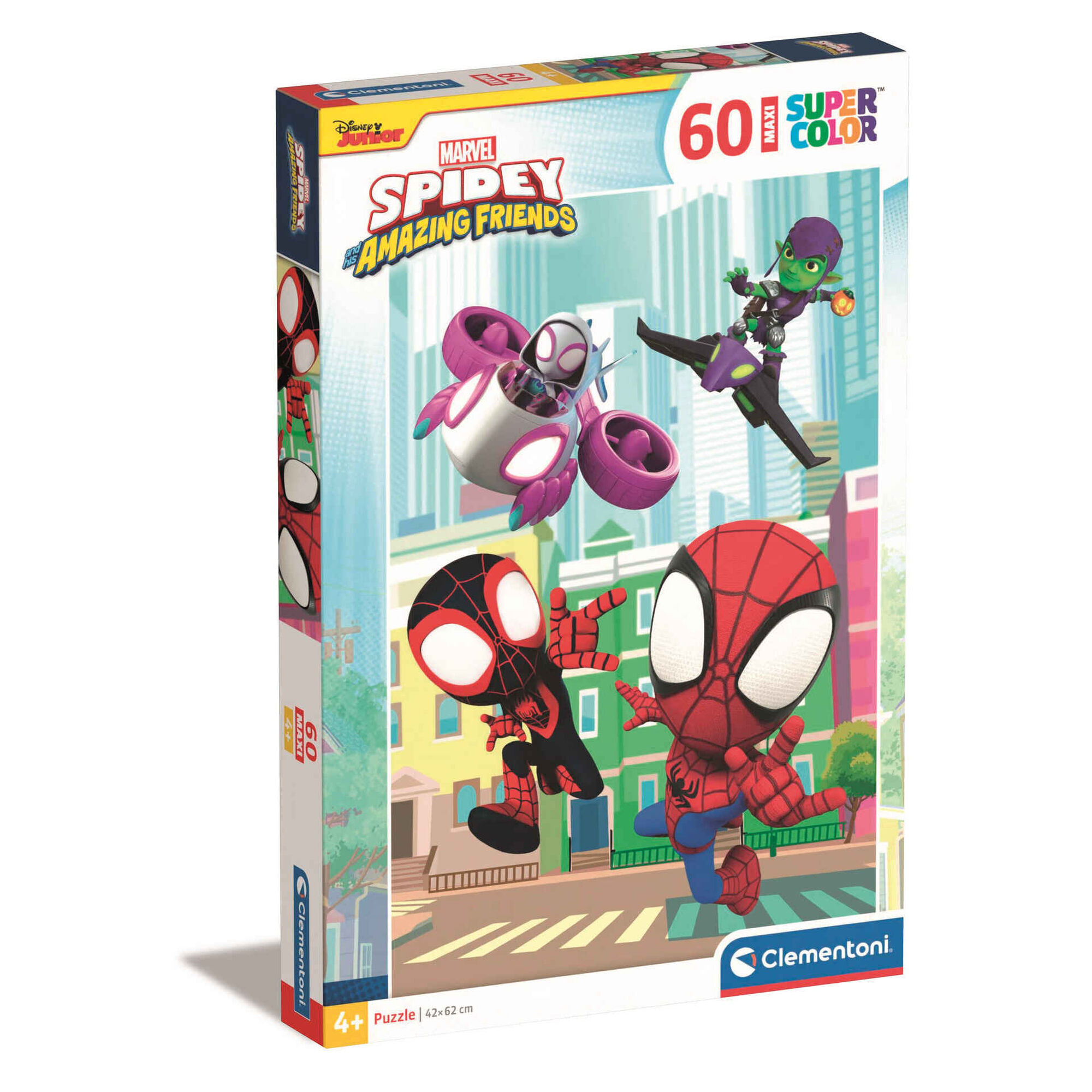Puzzle Maxi Spidey e a sua Superequipa 60 Peças Puzzle Maxi Spidey e a sua Superequipa 60 Peças
