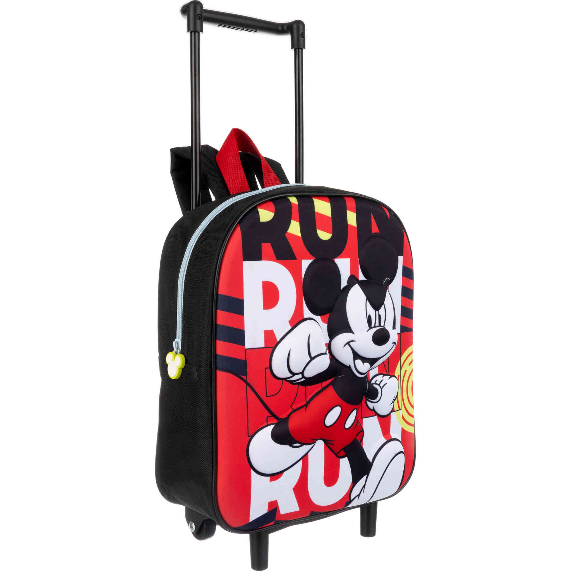 Trolley 3D Preto Mickey Disney
