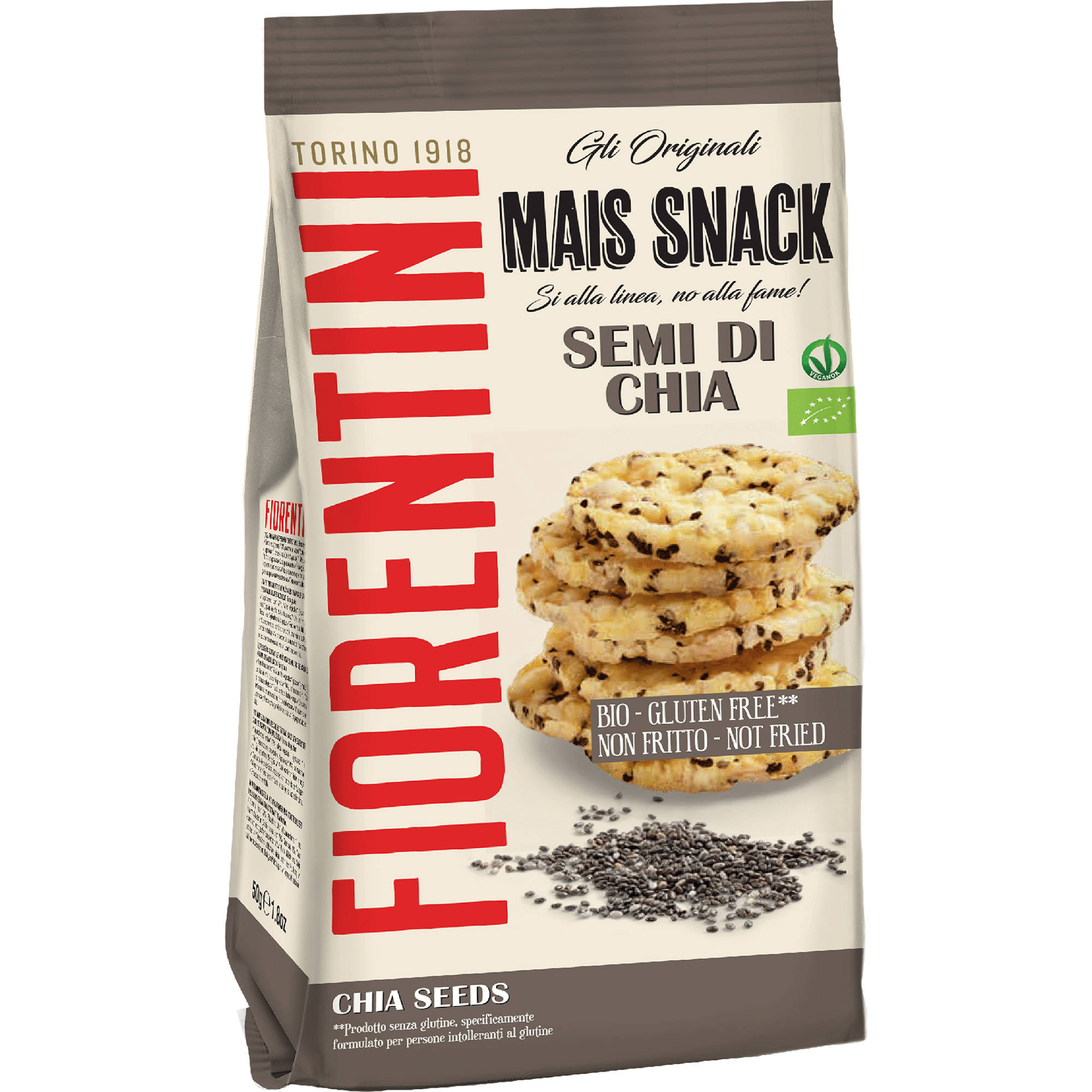 Snacks de Chia sem Glúten