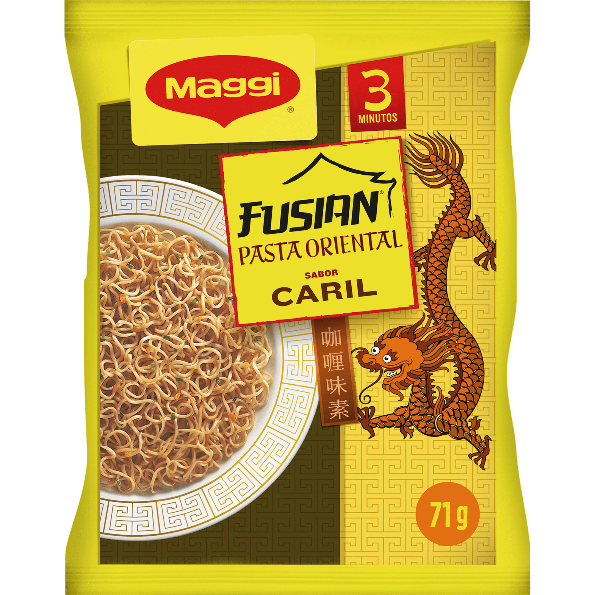 Noodles Pasta Oriental Caril