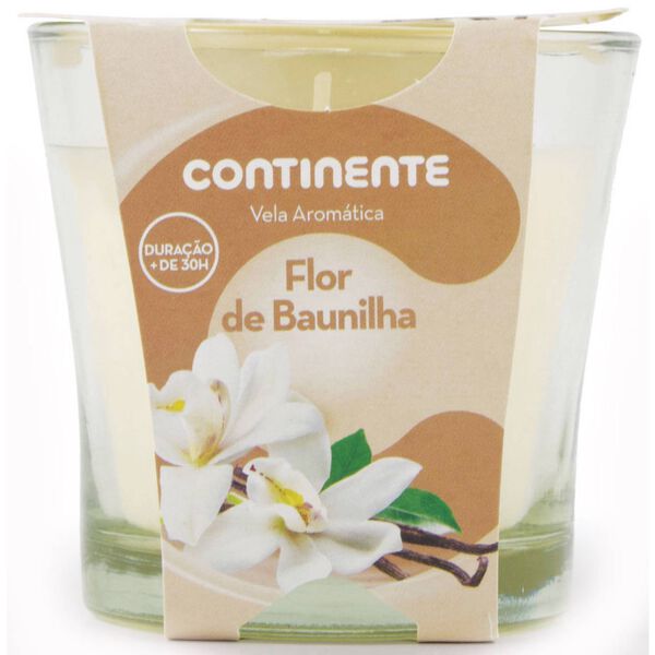 Ambientador Vela Flor Baunilha Continente