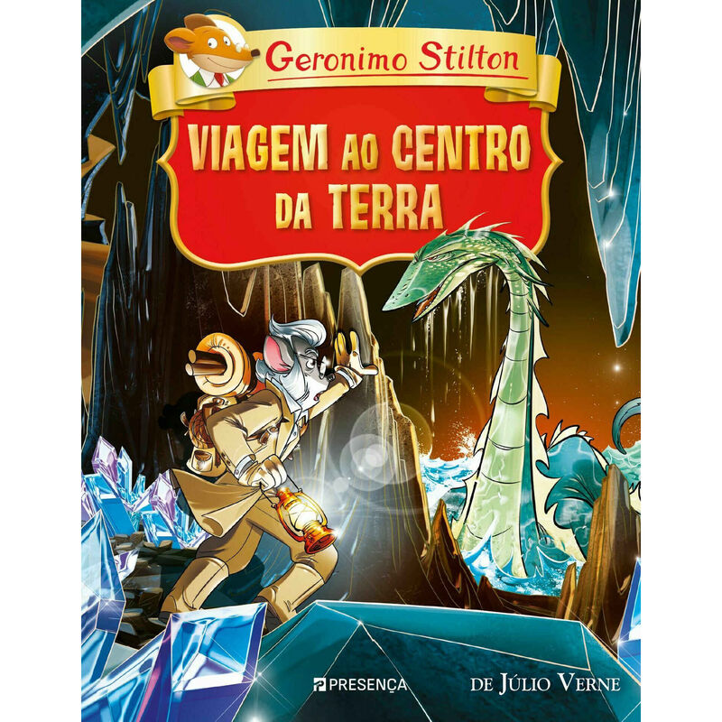 Viagem ao Centro da Terra de Geronimo Stilton