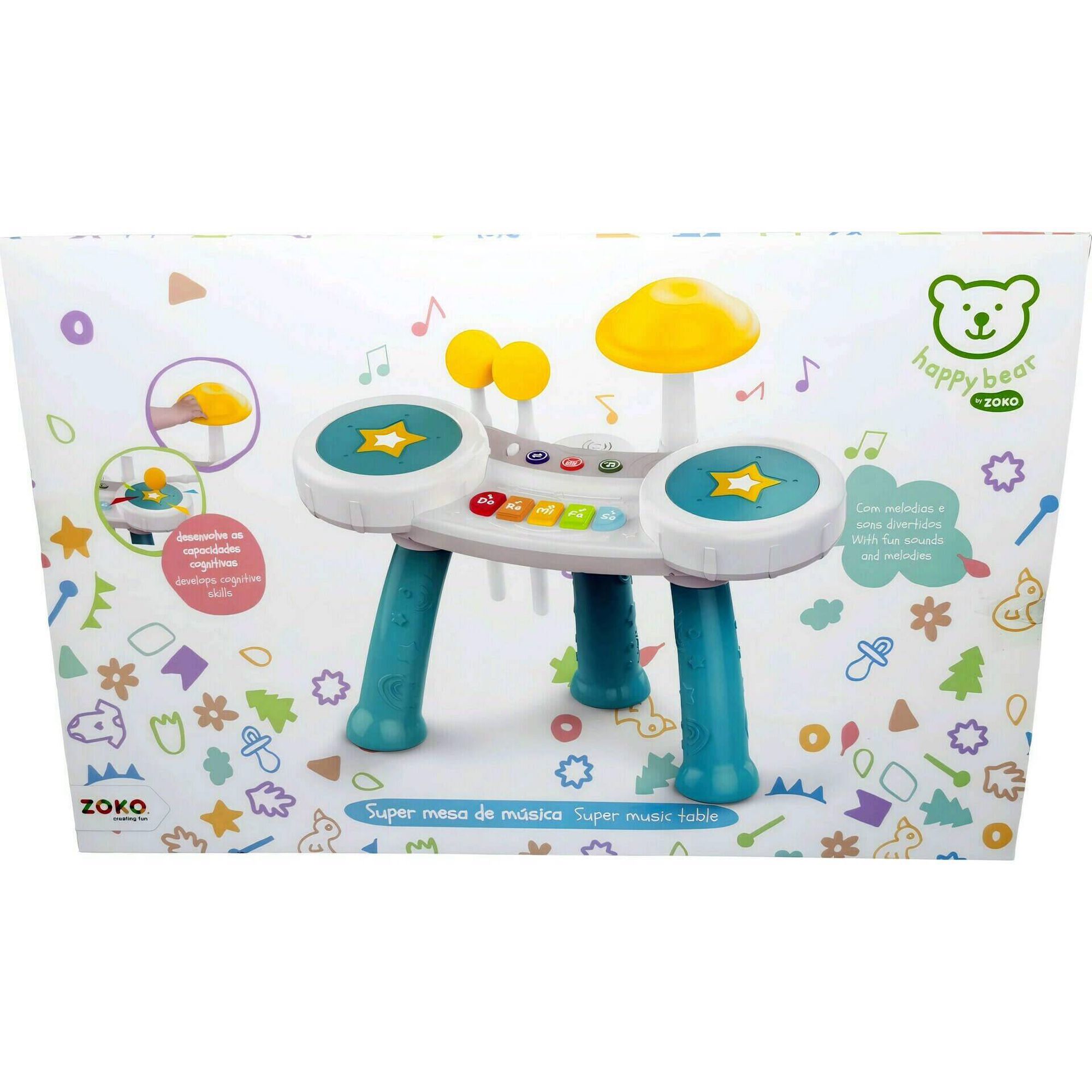 Zoko Happy Bear - Super Mesa de M&uacute;sica