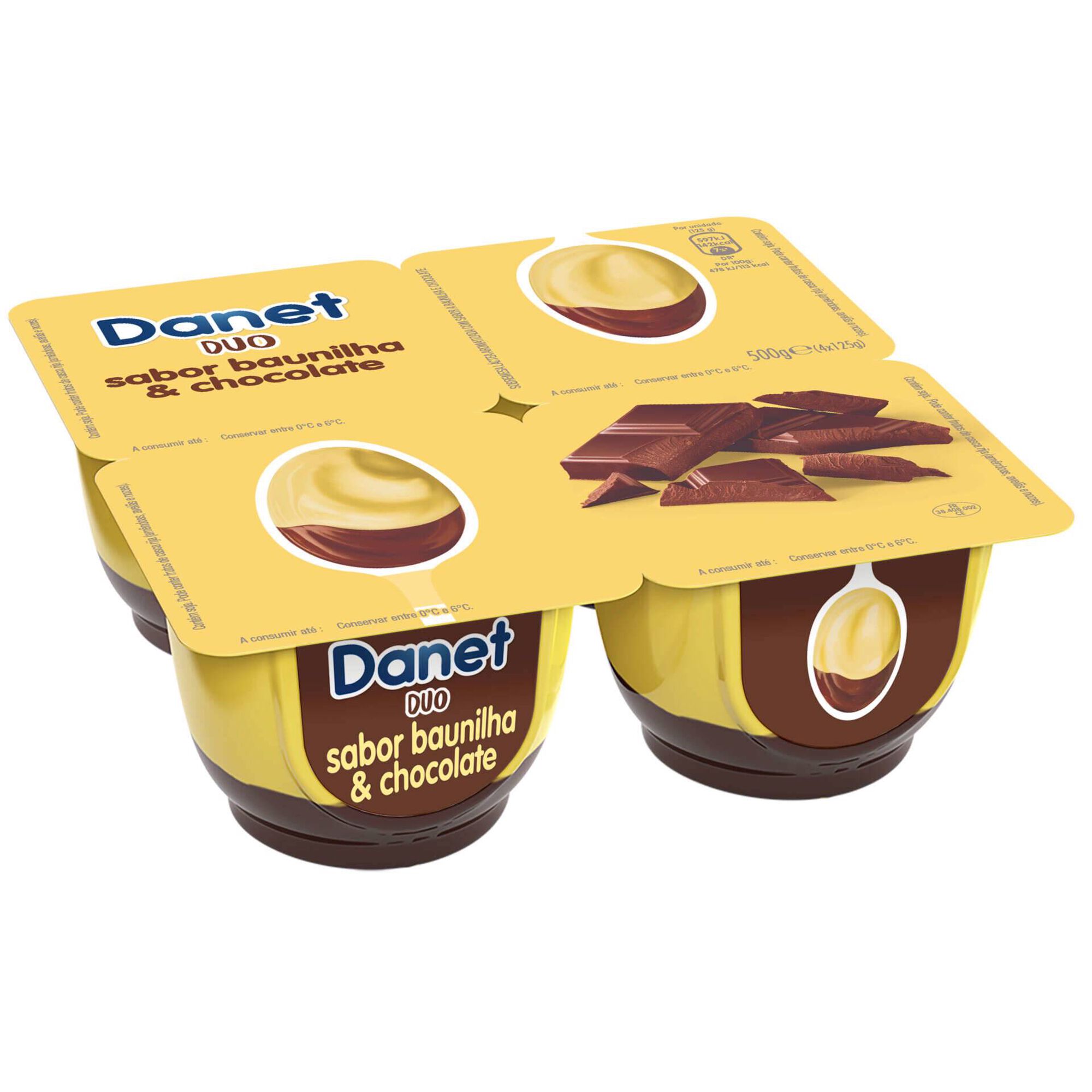 Creme Duo Baunilha e Chocolate