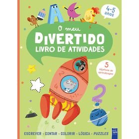 O Meu Divertido Livro de Atividades - Foguet&atilde;o 4-5 Anos