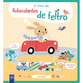 O Livro de Autocolantes de Feltro - Em Viagem