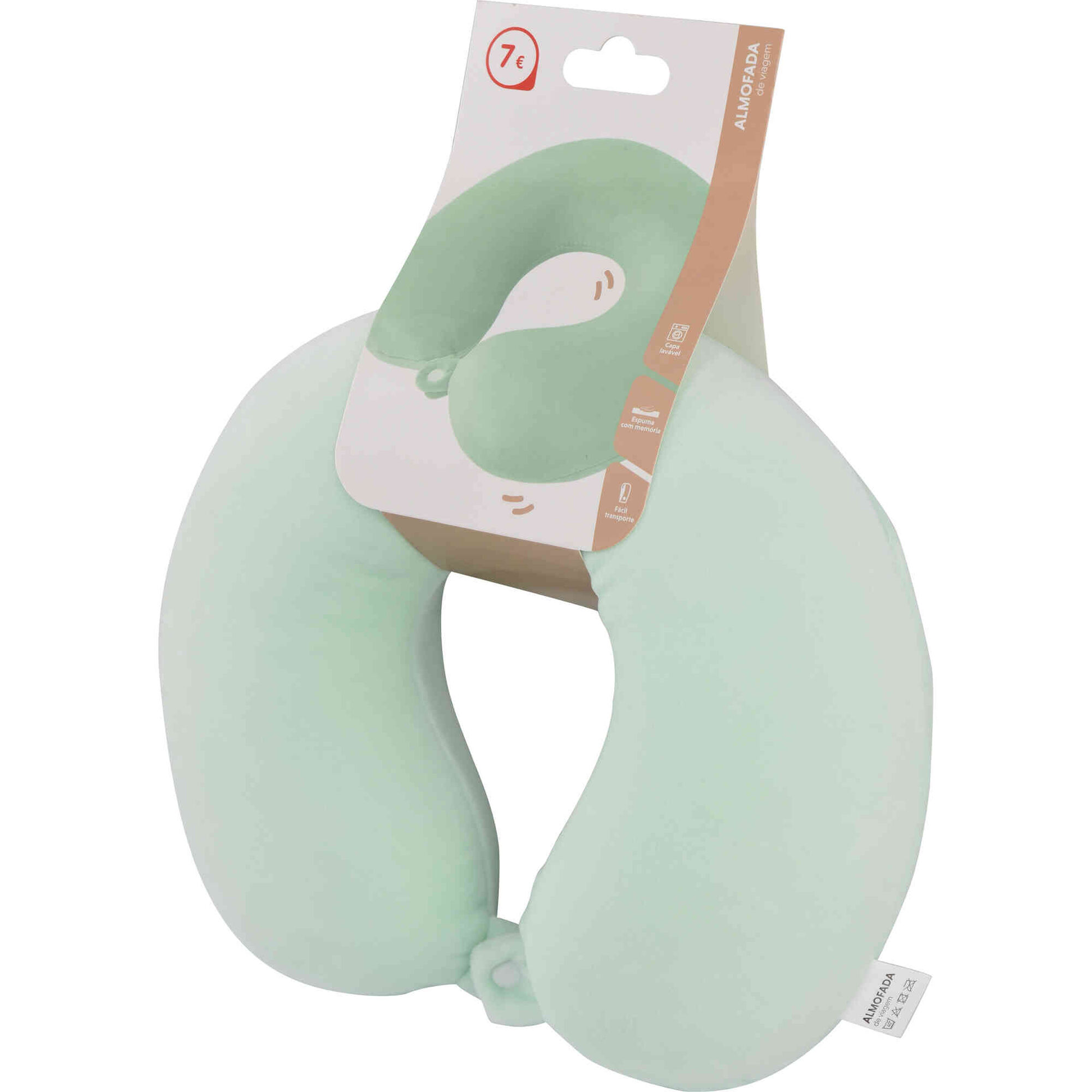 Almofada de Viagem Memory Foam Bazar&atilde;o