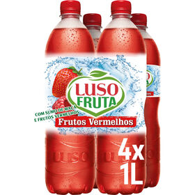 &Aacute;gua sem G&aacute;s Frutos Vermelhos Luso Fruta