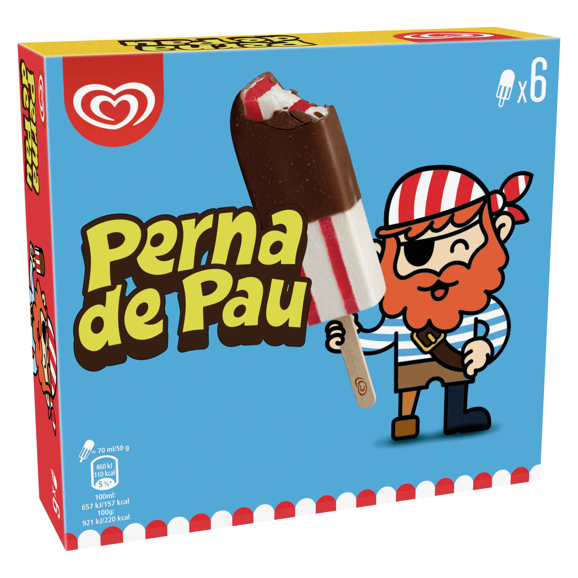 Gelado Perna de Pau Gelado Perna de Pau