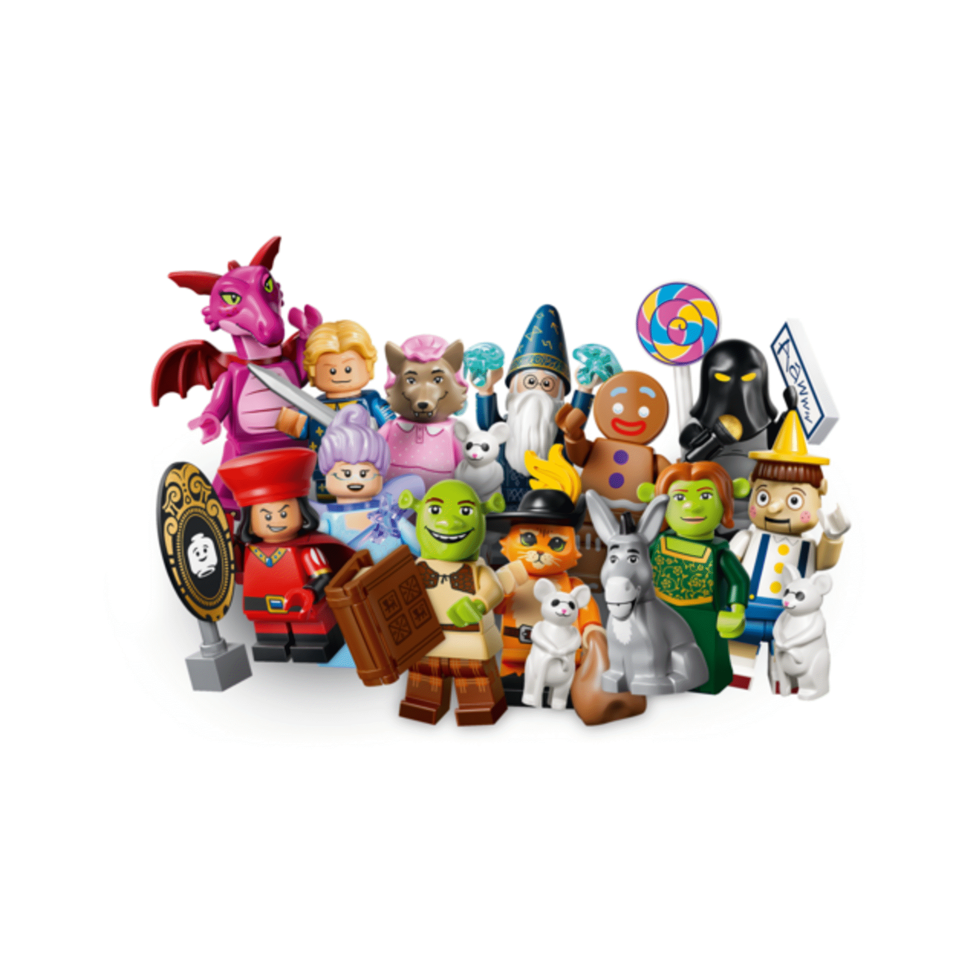 LEGO - Minifigures S&eacute;rie Shrek - S&eacute;rie Shrek