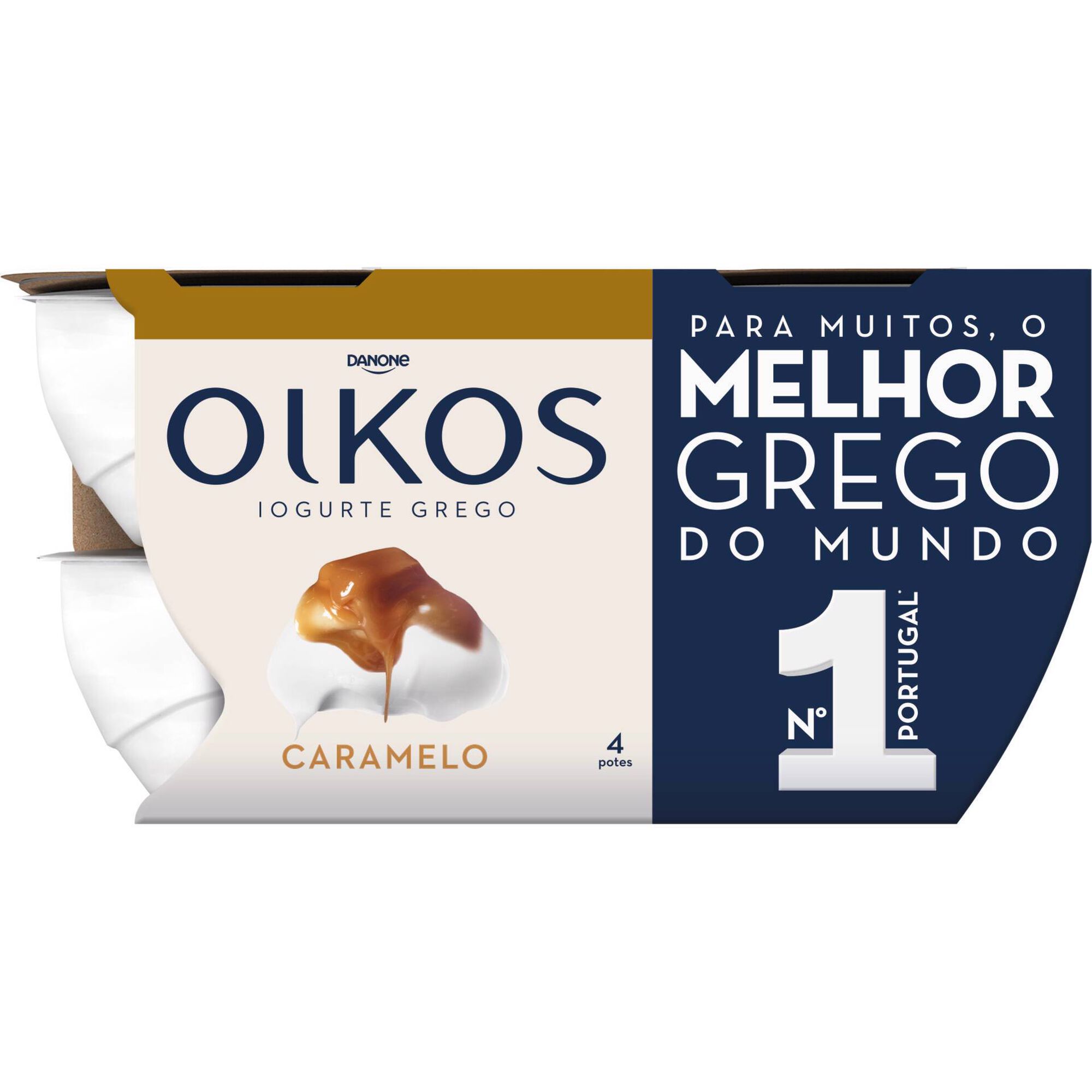 Iogurte Grego Caramelo Oikos Danone