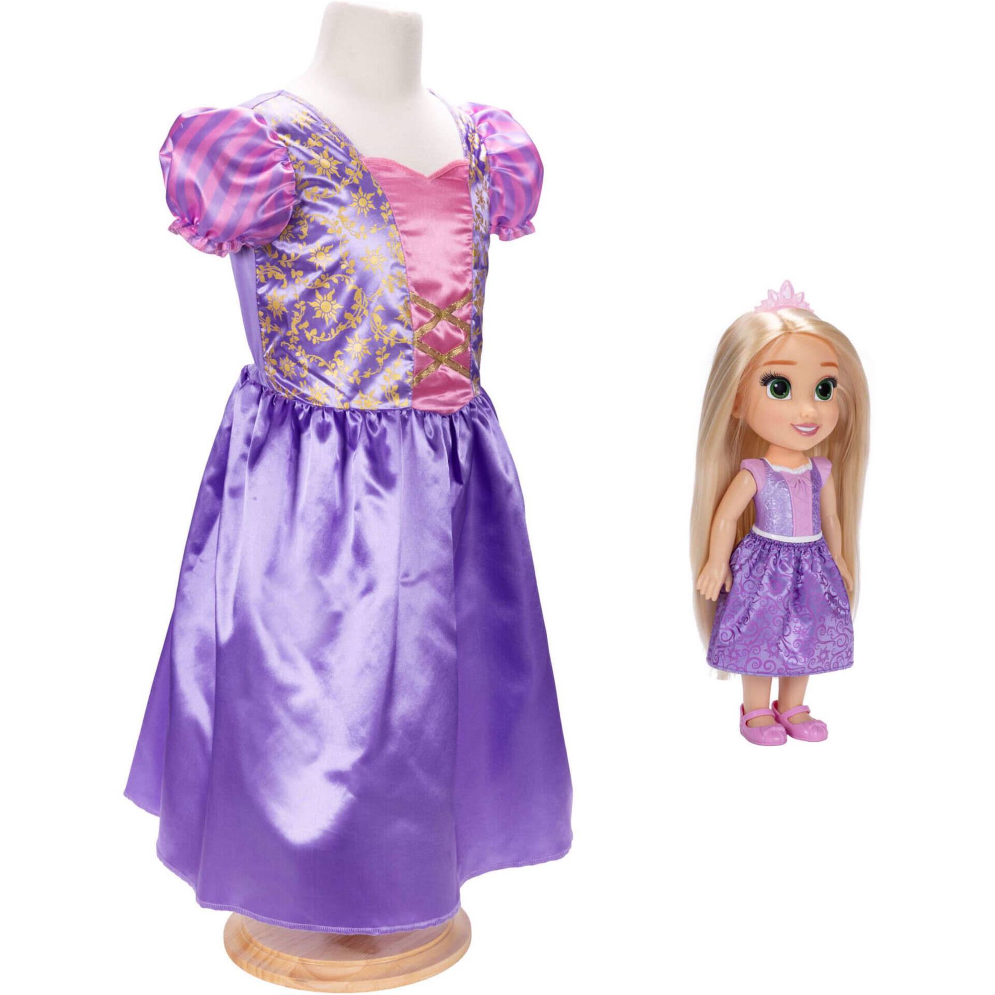 Boneca Rapunzel com Vestido