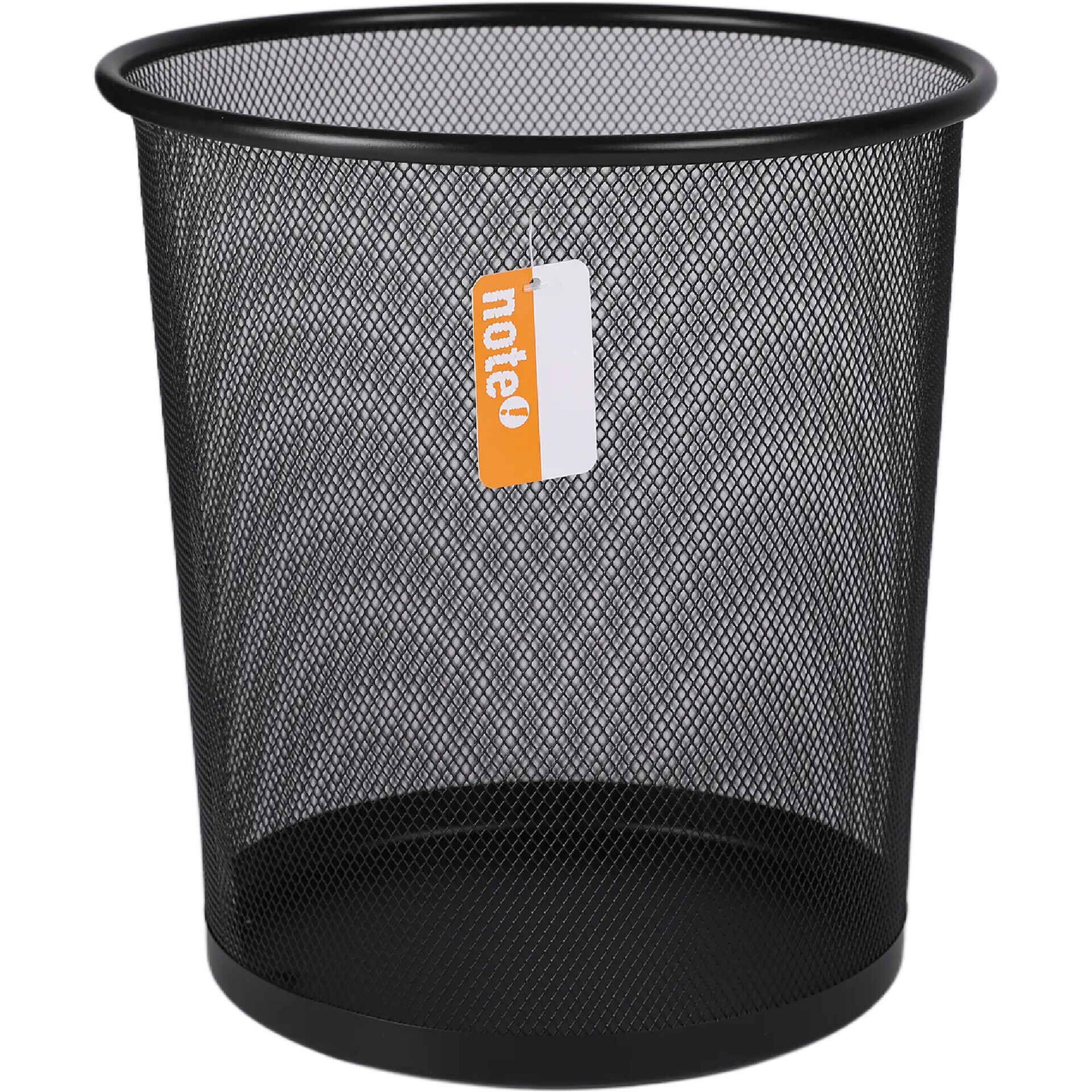 Cesto de Papéis Metal Preto