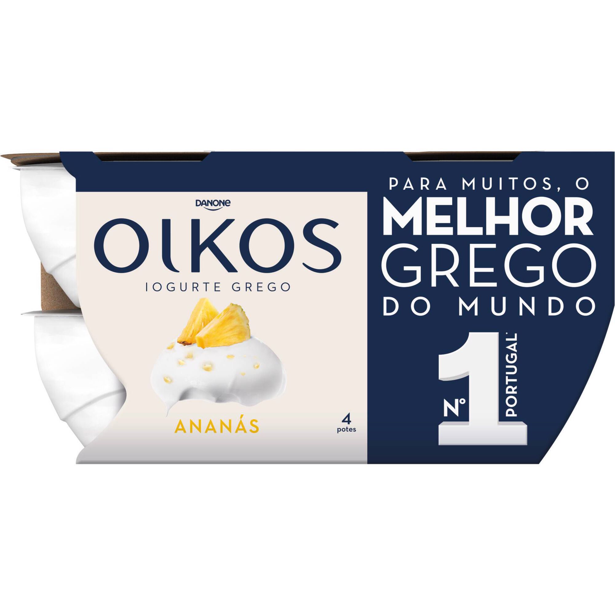 Iogurte Grego Anan&aacute;s Oikos Danone