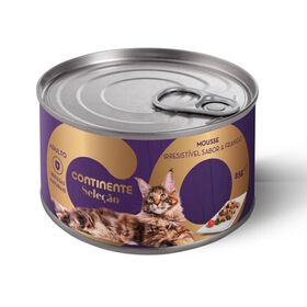 Comida Húmida para Gato Adulto Mousse Frango Lata