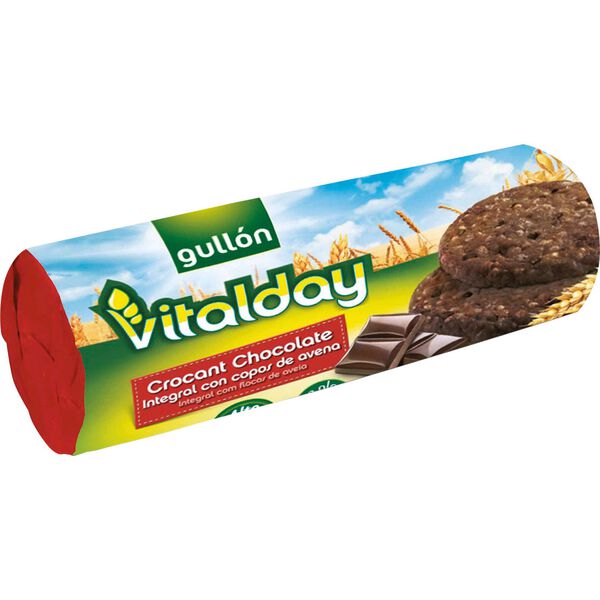 Bolachas Vitalday Cereais e Chocolate Crocantes Gullón