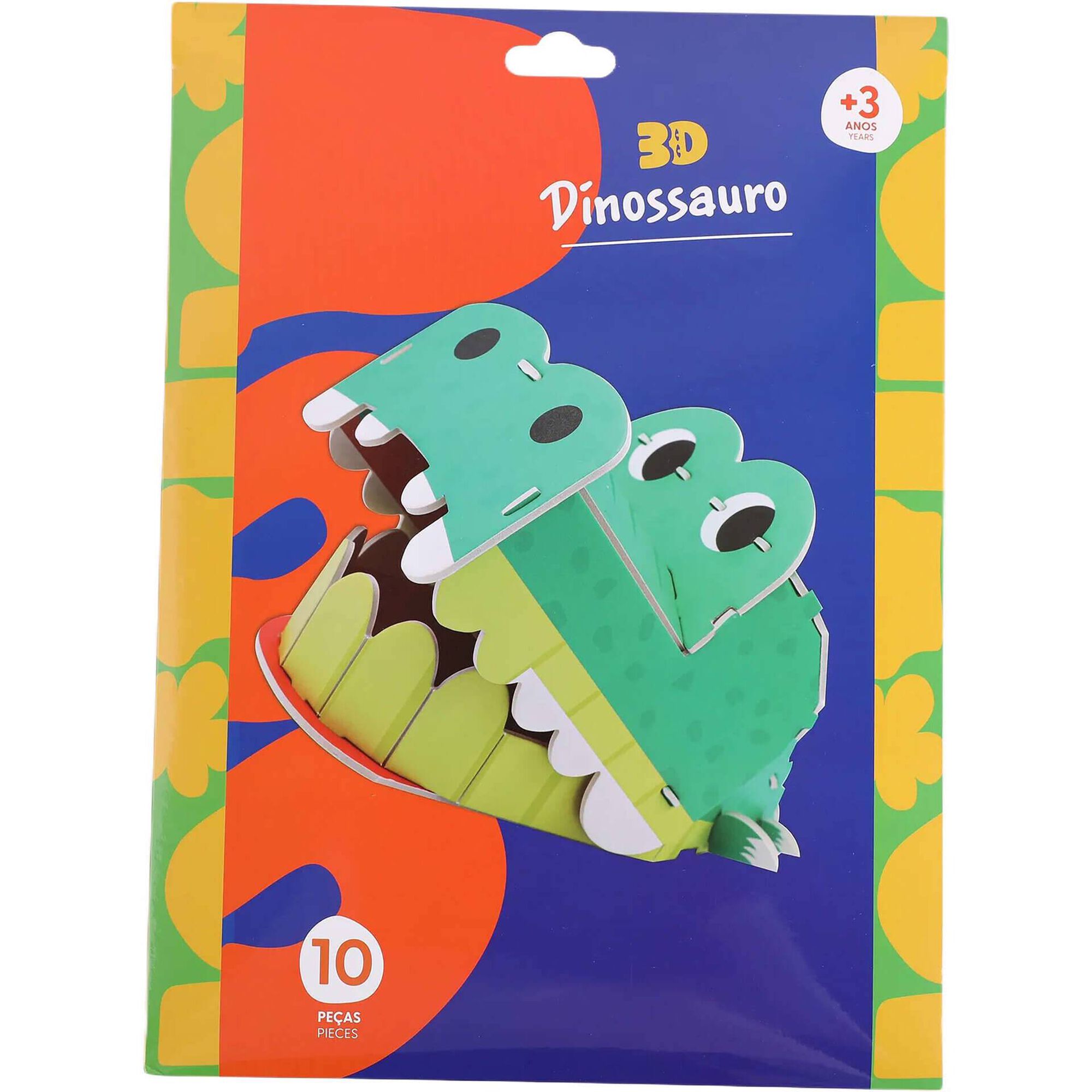 Kit Puzzle 3D em Cart&atilde;o (v&aacute;rios modelos) Pintura