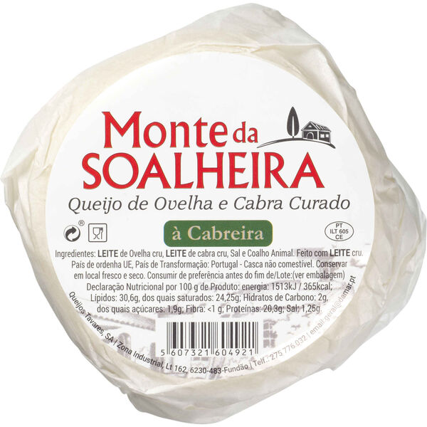 Queijo de Ovelha e Cabra Curado Monte da Soalheira