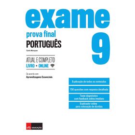 Exame - Prova Final Portugu&ecirc;s - 9&ordm; Ano
