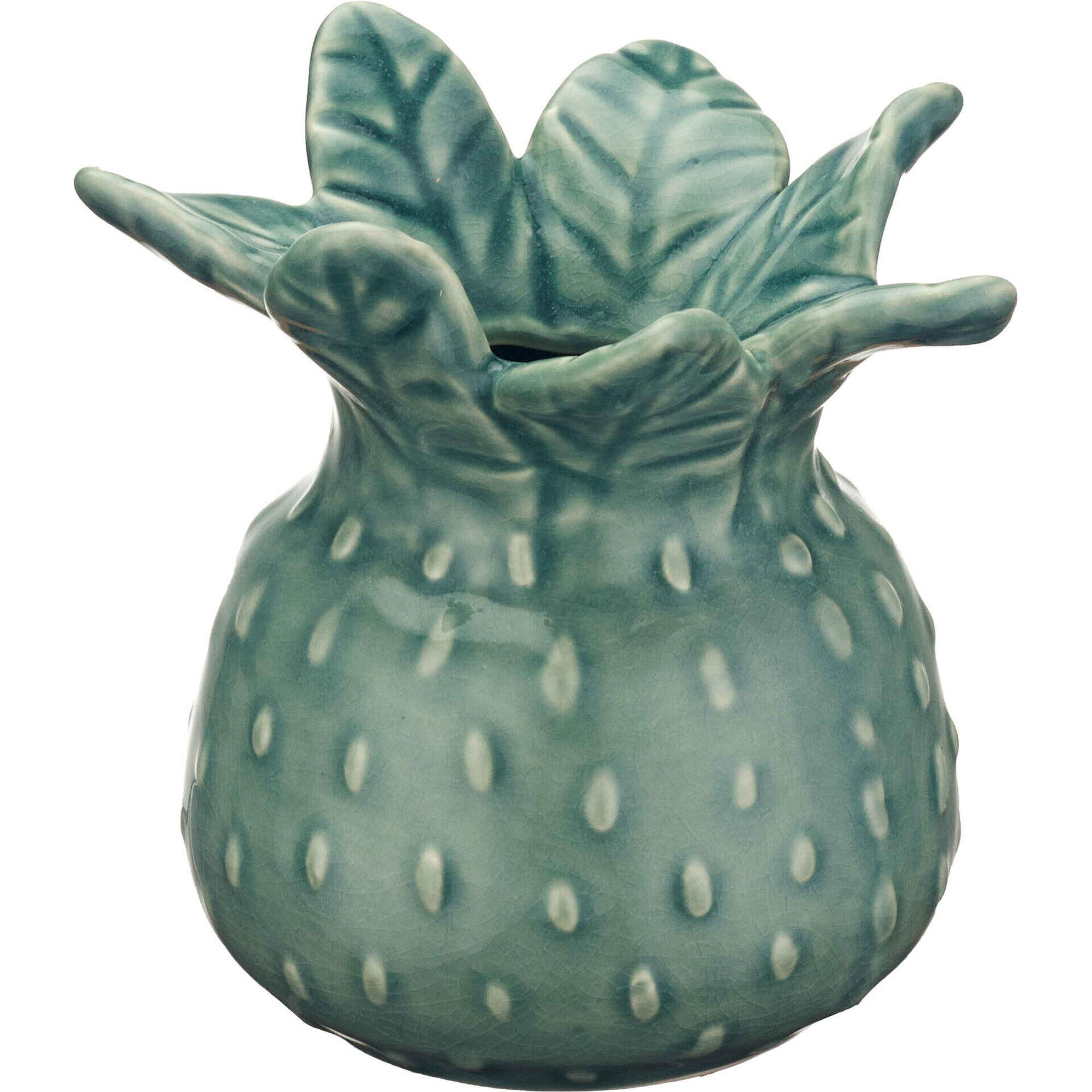 Jarra Rebento Pequena 12,1x10,4x11cm Verde Kasa