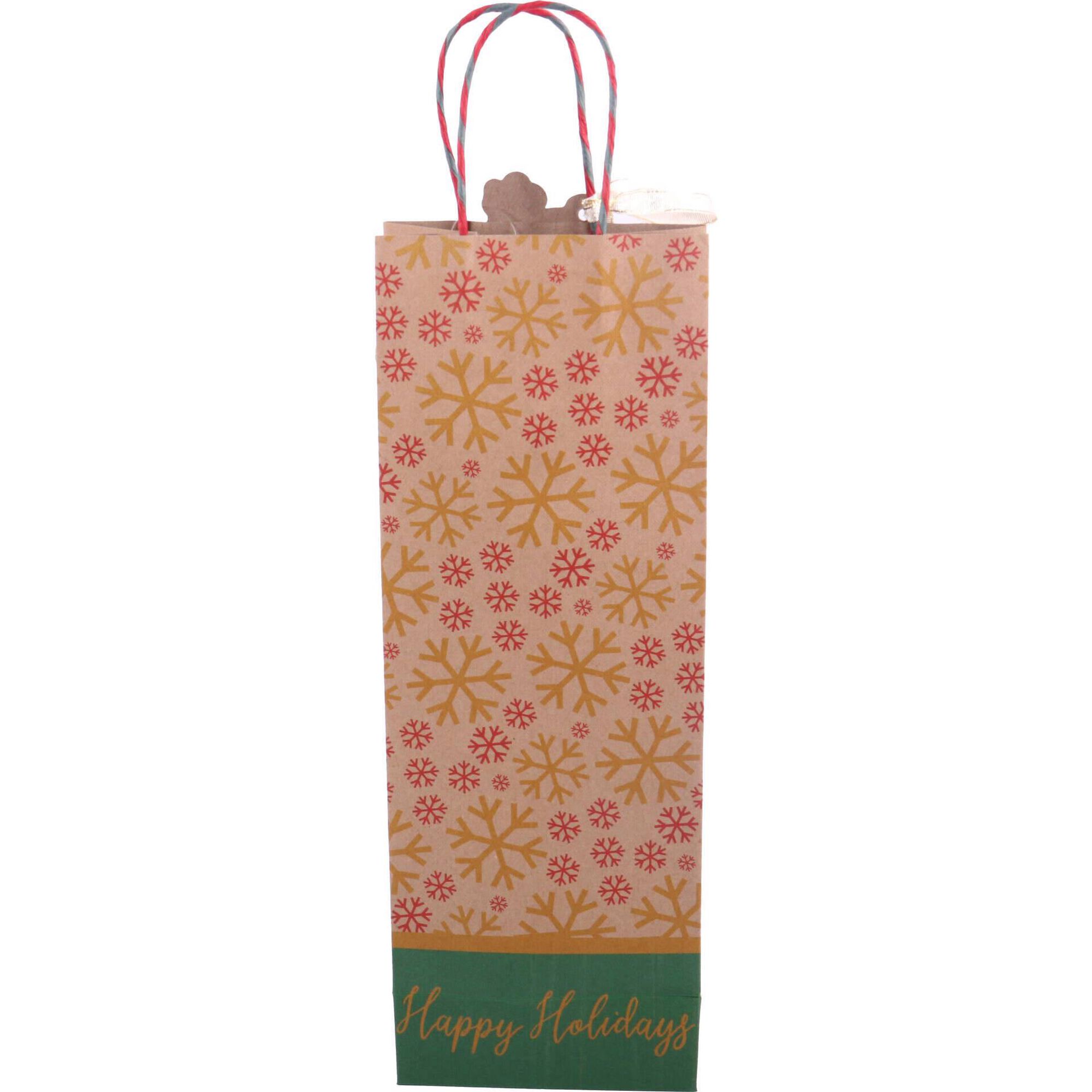 Saco para Presentes Garrafa Super Christmas (vários modelos)