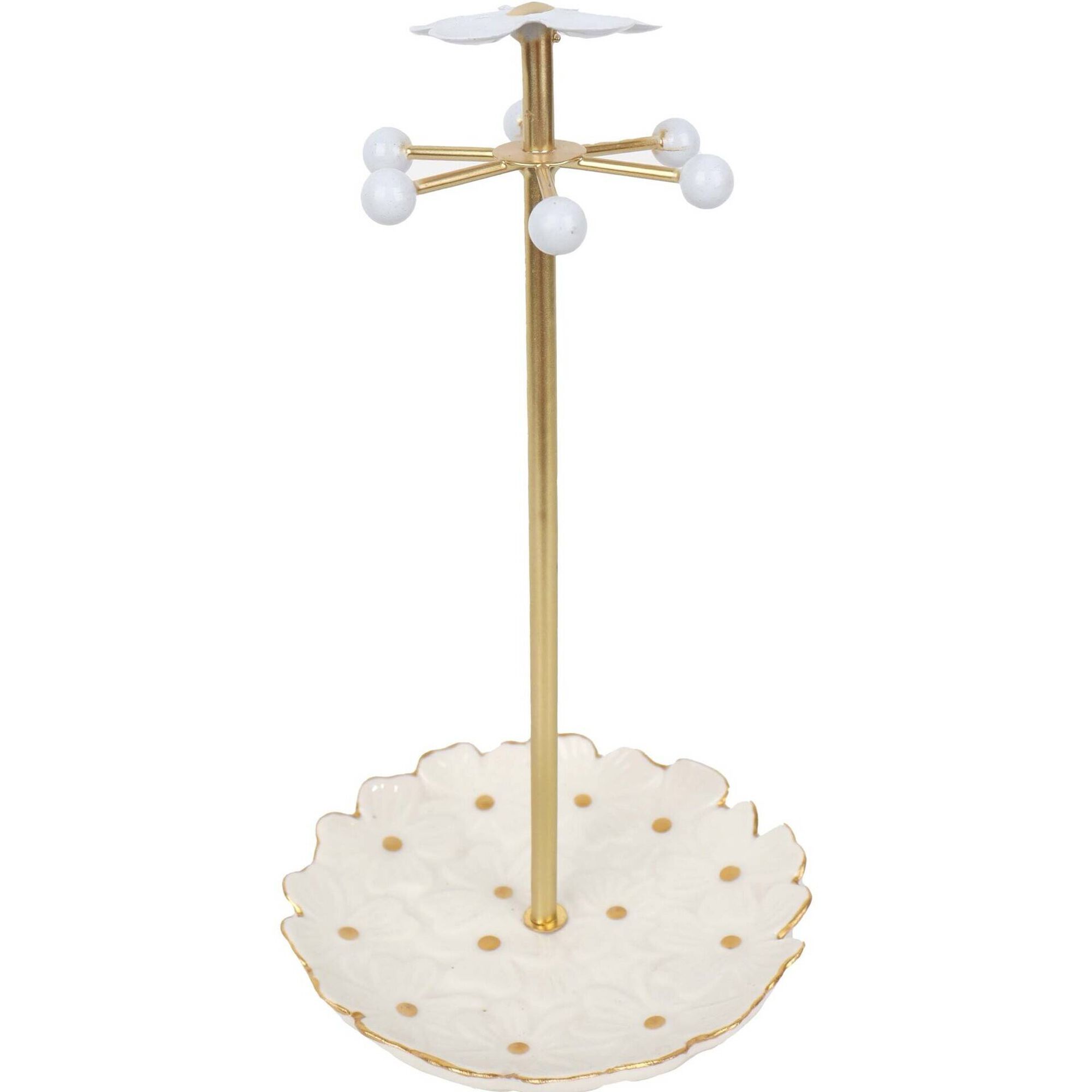 Porta J&oacute;ias Alto Dourado Kasa