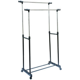 Suporte para Cabides Extensivel Duplo 155x75cm