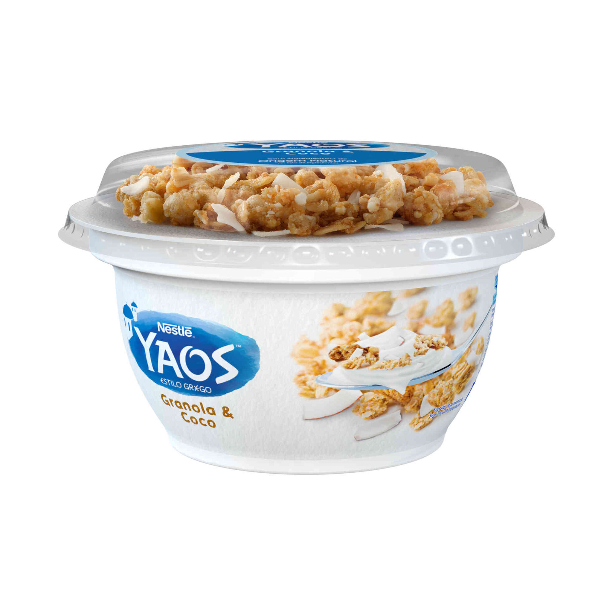 Iogurte Grego Yaos Granola e Coco Iogurte Grego Yaos Granola e Coco