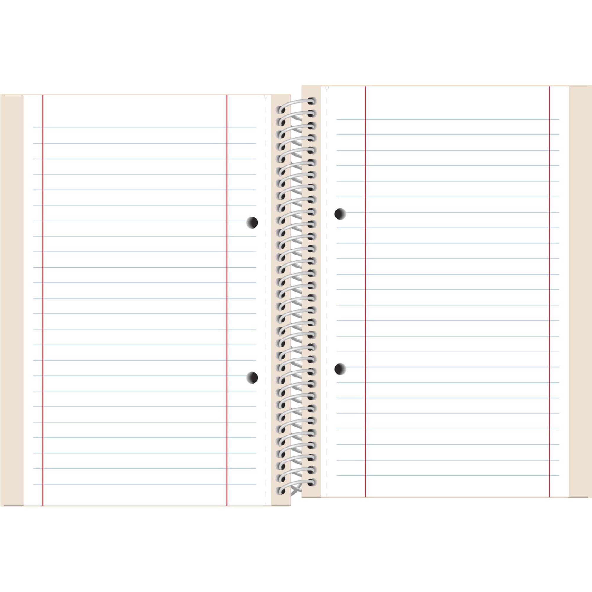Caderno A5 100 Folhas Pautado (v&aacute;rias cores) Note!