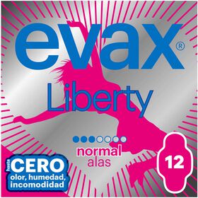 Pensos Higiénicos Liberty Normal com Abas Pensos Higiénicos Liberty Normal com Abas