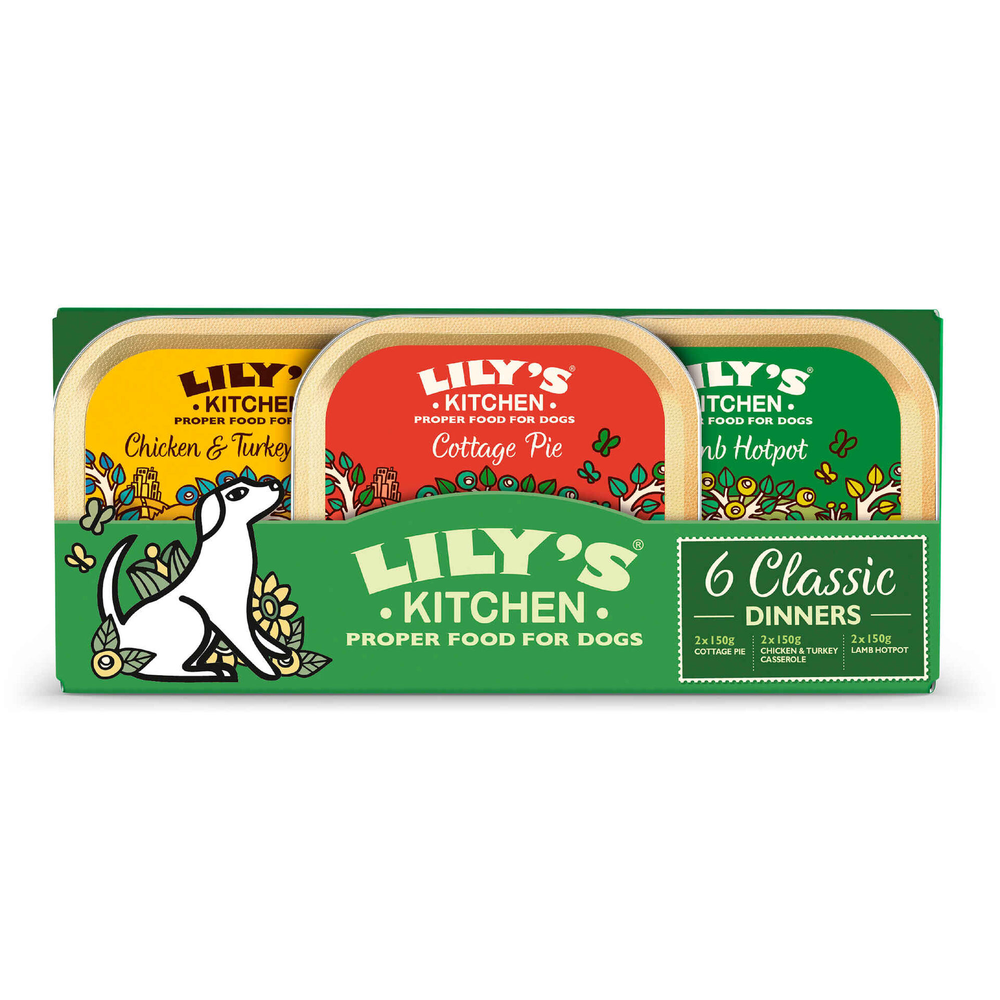 Comida H&uacute;mida para C&atilde;o Adulto Classic Lily's Kitchen