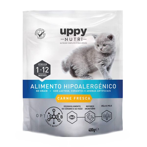 Ração para Gato Júnior Nutri Sem Cereais Frango Uppy Nutri